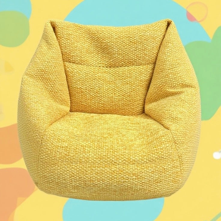 Adorable Tiny Bean Bag Chair 1:6 scale- Fluffy EPS Filling, Perfect for Dolls & Dioramas 🌈 (3 Dreamy Colors！）